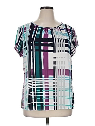Van Heusen Short Sleeve Blouse (view 1)