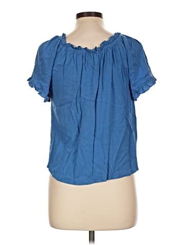 Eyeshadow Short Sleeve Blouse (view 2)