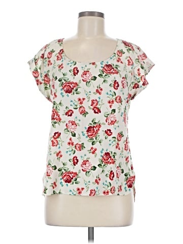 Pink Republic Short Sleeve Blouse (view 1)