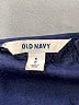 Old Navy 100% Polyester Blue 3/4 Sleeve Blouse Size M - photo 7