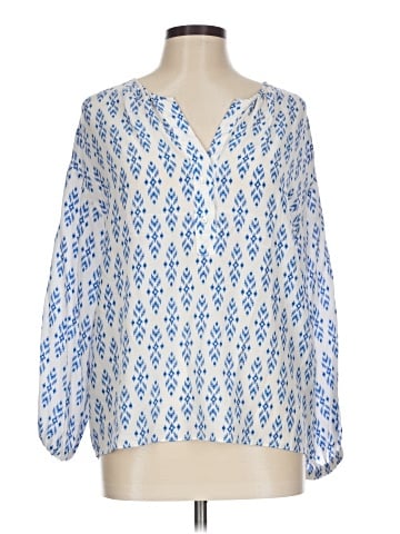 Joie 3/4 Sleeve Silk Top (view 1)