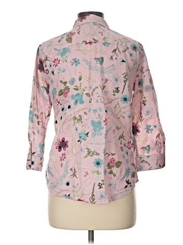 Coldwater Creek 3/4 Sleeve Button-Down Shirt (view 2)
