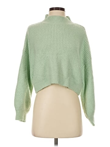 Line & Dot Turtleneck Sweater (view 1)