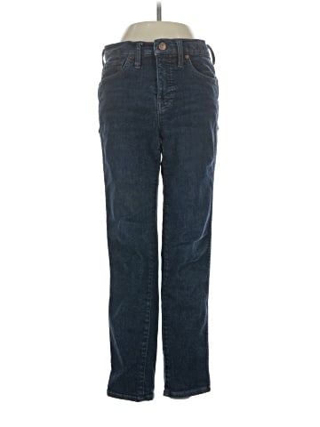 Madewell Mid-Rise Stovepipe Jeans in Dalesford Wash (view 1)
