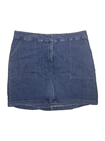 Cherokee Denim Skirt (view 1)