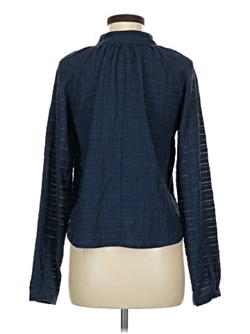 Line & Dot Long Sleeve Blouse (view 2)