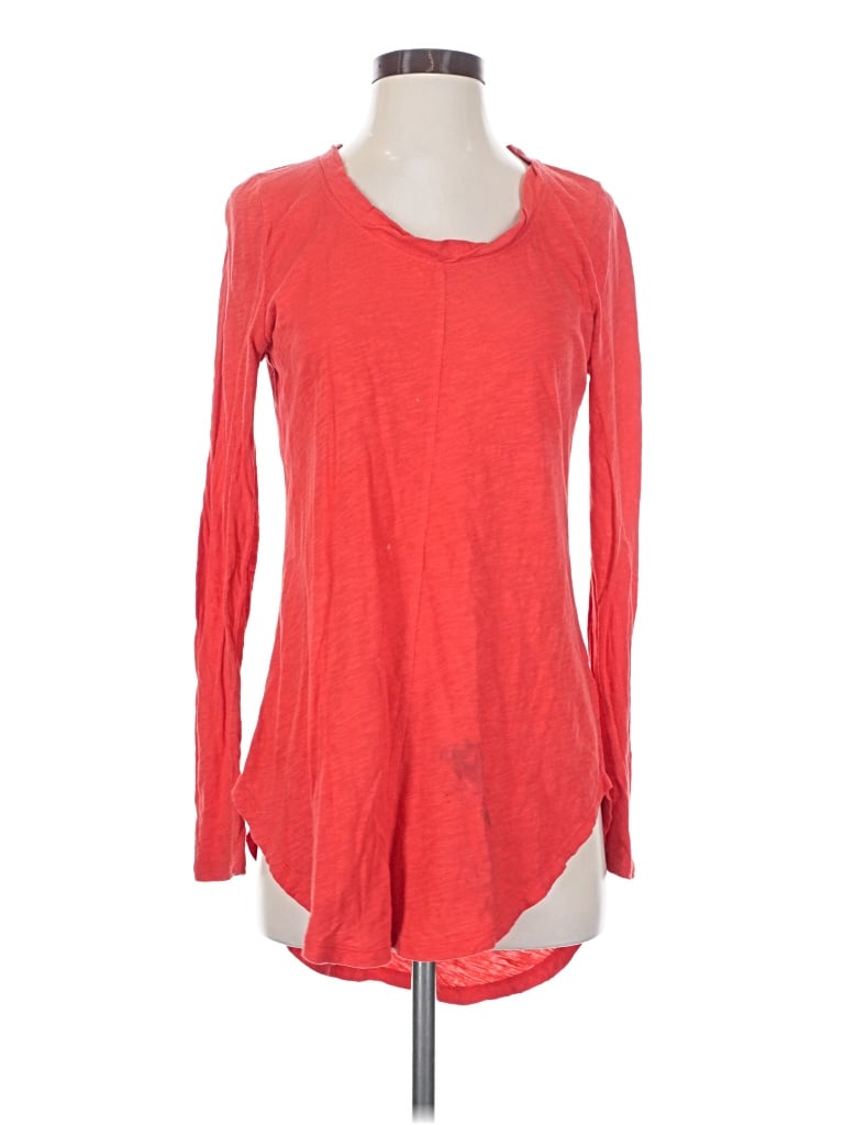 Pre-owned Pure And Good Long Sleeve T-shirt In Red
