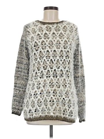 Black Rivet Pullover Sweater (view 1)