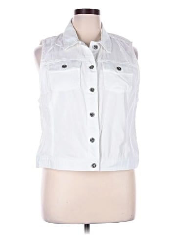 Chico's Denim Vest (view 1)