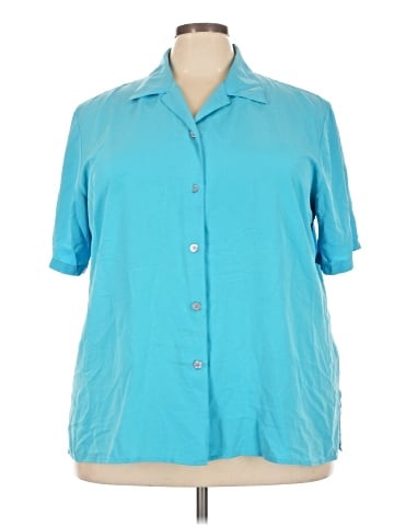 Worthington 3/4 Sleeve Blouse (view 1)