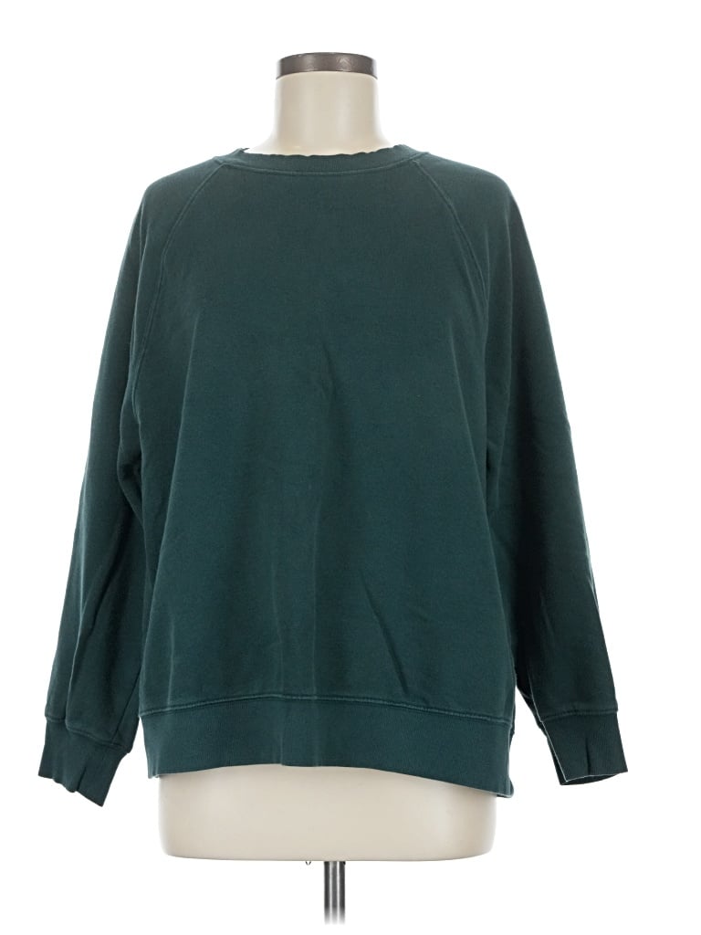 Pre-owned Old Navy Fleece Jacket In Teal