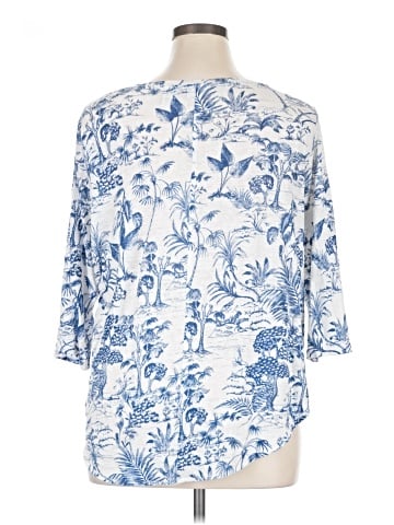 Nicole Miller New York 3/4 Sleeve T-Shirt (view 2)