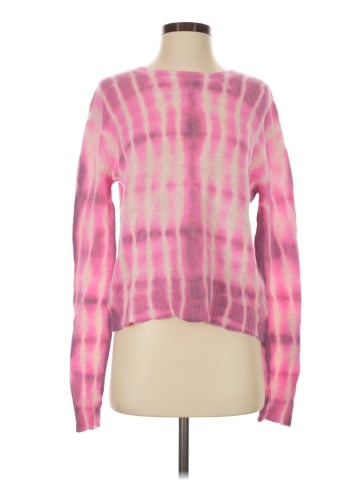 Aqua Cashmere Pullover Sweater (view 1)