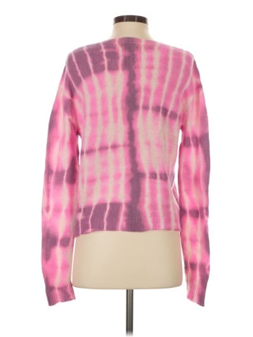 Aqua Cashmere Pullover Sweater (view 2)