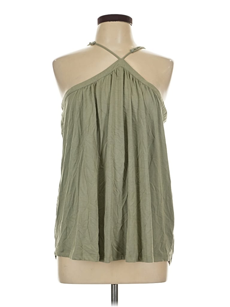 Pre-owned Wishlist Sleeveless Blouse In Green