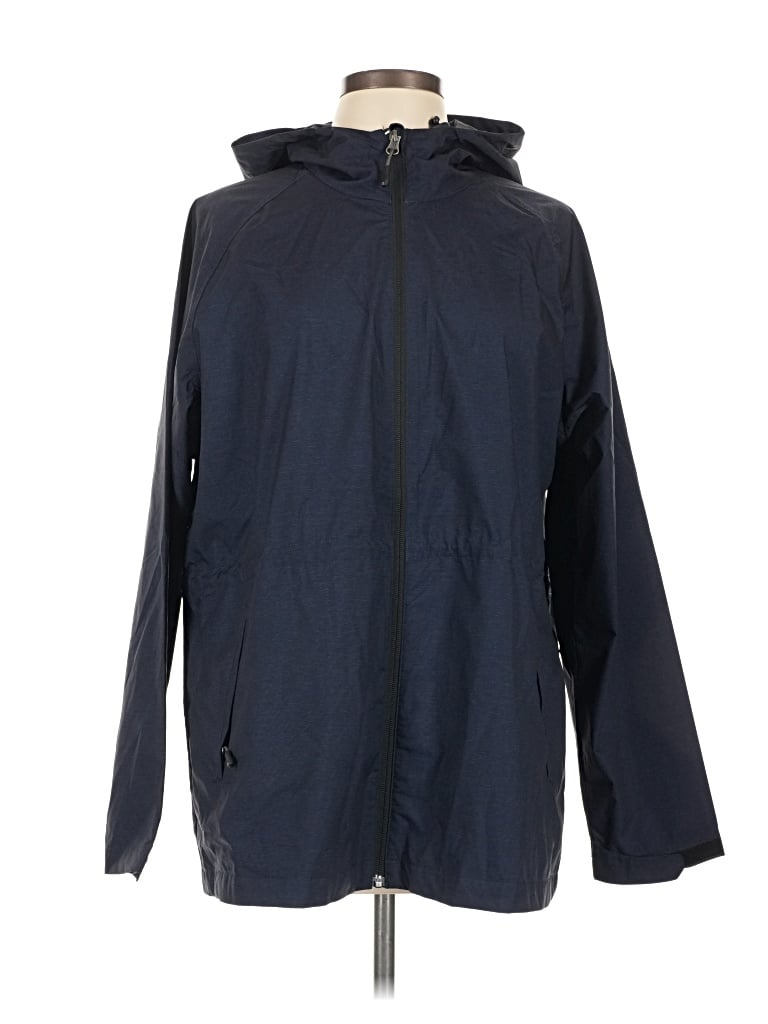 Pre-owned 32 Degrees Raincoat In Blue