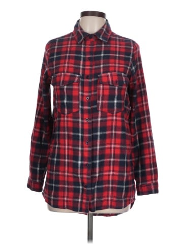 Fun & Flirt Long Sleeve Button-Down Shirt (view 1)