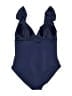 Boden Solid Blue One Piece Swimsuit Size 12 - photo 2