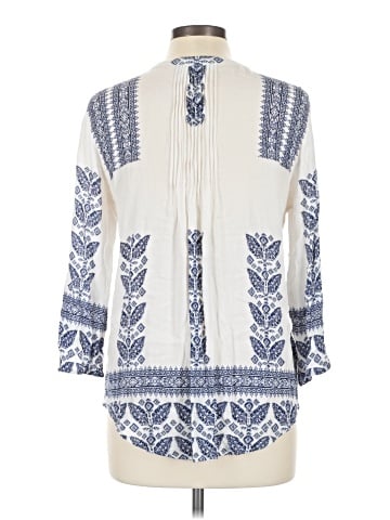 Pale Sky 3/4 Sleeve Blouse (view 2)