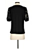 CeCe Black Short Sleeve Blouse Size S - photo 2