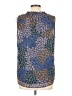 Daniel Rainn 100% Polyester Blue Sleeveless Blouse Size L - photo 2