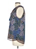Daniel Rainn 100% Polyester Blue Sleeveless Blouse Size L - photo 5