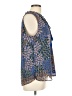 Daniel Rainn 100% Polyester Blue Sleeveless Blouse Size L - photo 4