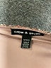 Cable & Gauge Metallic Silver Long Sleeve Blouse Size M - photo 7
