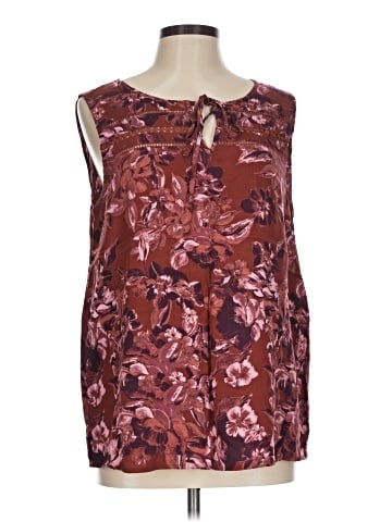 Como Black Sleeveless Blouse (view 1)