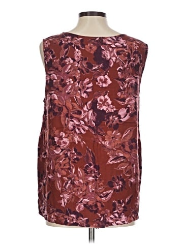 Como Black Sleeveless Blouse (view 2)