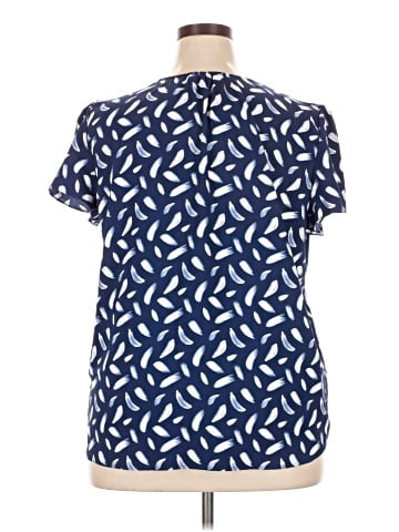 Hilary Radley Short Sleeve Blouse (view 2)