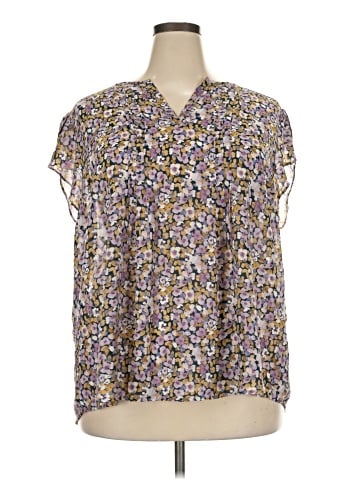 Fun2Fun Short Sleeve Blouse (view 1)