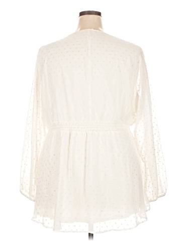Lane Bryant 3/4 Sleeve Blouse (view 2)