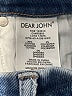 Dear John Blue Jeans Size 25 waist - photo 8