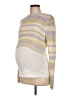 Motherhood Ivory Pullover Sweater Size Med Maternity - photo 1