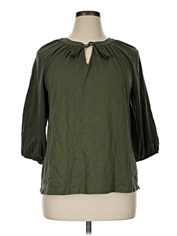 Croft & Barrow 3/4 Sleeve T-Shirt (view 1)