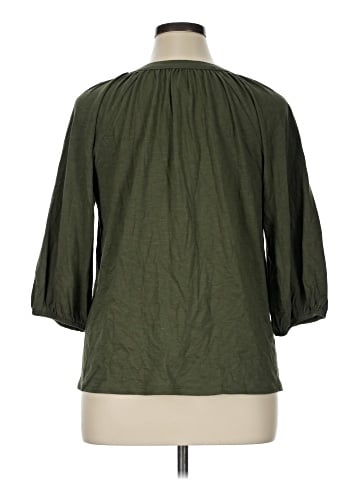 Croft & Barrow 3/4 Sleeve T-Shirt (view 2)