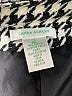 Laura Ashley 100% Polyester Houndstooth Black Jacket Size L - photo 6