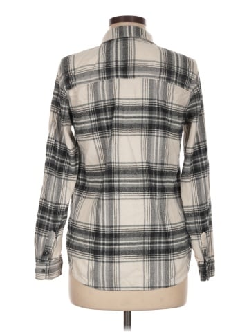 American Eagle Outfitters Long Sleeve Button-Down Shirt (view 2)