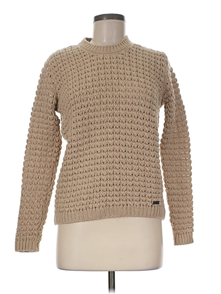Pre-owned Barbour Pullover Sweater In Tan
