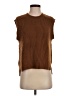 CeCe 100% Acrylic Brown Sweater Vest Size S - photo 1