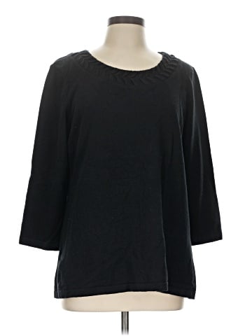 JM Collection Pullover Sweater (view 1)