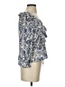 Eclair 100% Polyester Blue 3/4 Sleeve Blouse Size XS - photo 4