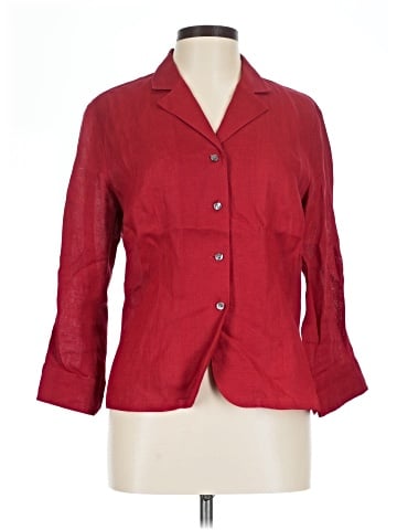 Talbots 3/4 Sleeve Button-Down Shirt (view 1)