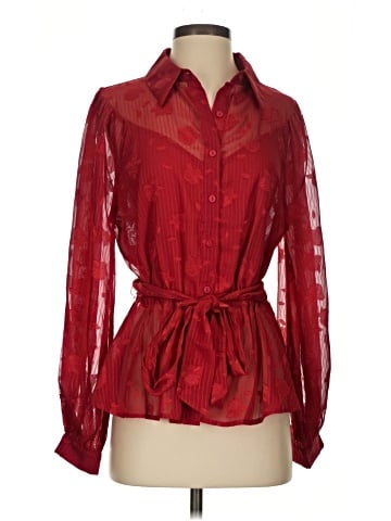 Flying Tomato Long Sleeve Blouse (view 1)