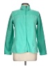 Talbots 100% Polyester Green Track Jacket Size Lg Petite - photo 1
