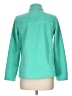 Talbots 100% Polyester Green Track Jacket Size Lg Petite - photo 2
