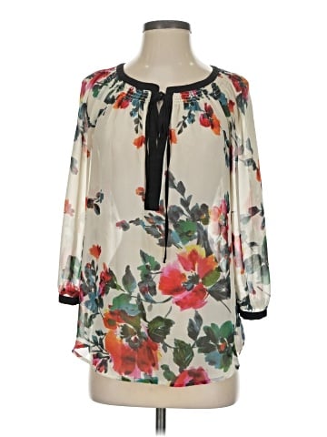 Signature Studio 3/4 Sleeve Blouse (view 1)