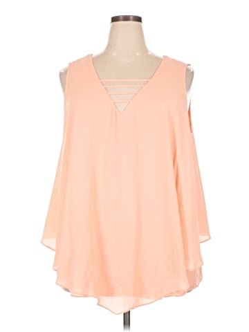 Worthington Sleeveless Blouse (view 1)