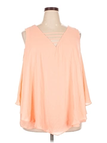 Worthington Sleeveless Blouse (view 1)